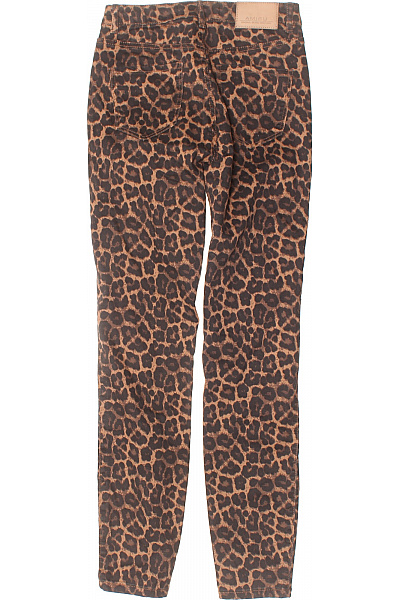 Amisu Dámské Kalhoty Rovné Hnědé Vel. 34 | Amisu | obrázek 3