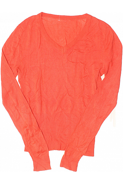 Dámský Pulovr Oranžový Second Hand