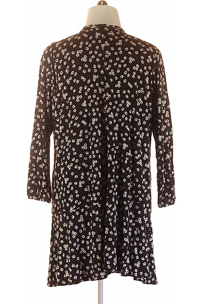  Šaty s Květinovým Potiskem Černobílé Tchibo Vel. 48/50 | Tchibo | obrázek 3