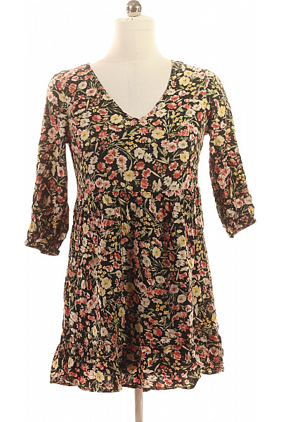 Canda  Šaty s Květinovým Potiskem Barevné Vel. 38 | Canda | obrázek 2