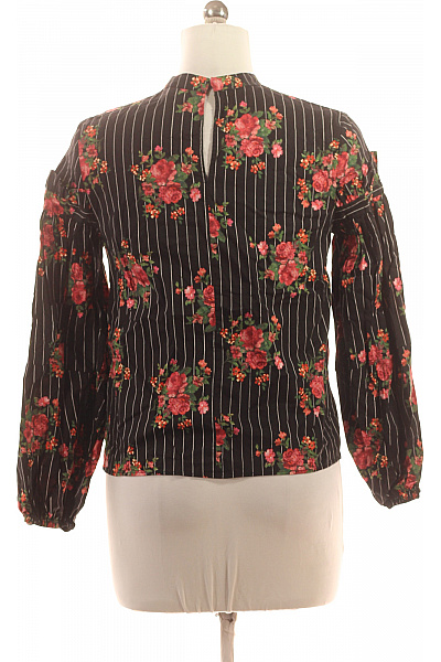 Vzorovaná  Halenka Černá Vel. 38 | HM  | obrázek 3