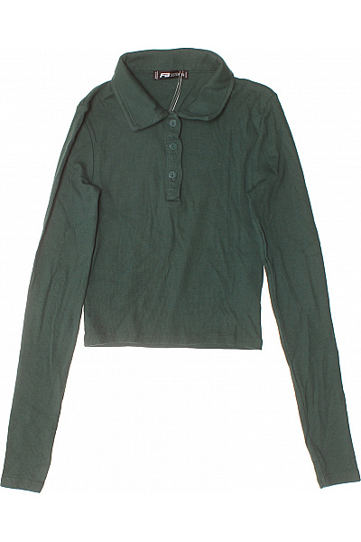 FB SISTER Dámské Polo Tričko Zelené Vel. XS | FB SISTER | obrázek 2