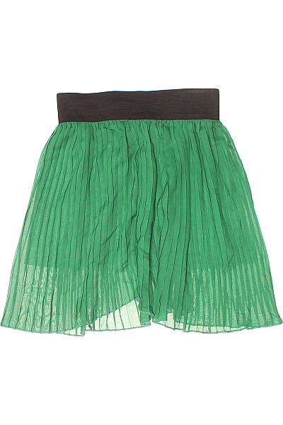 Plisováná  Sukně Zelená Vel. S | Unimoda | obrázek 2