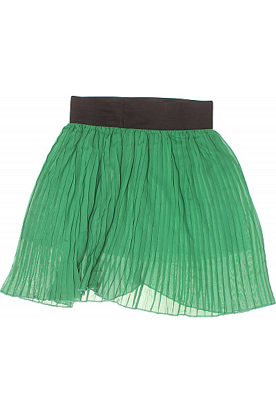 Plisováná  Sukně Zelená Vel. S | Unimoda | obrázek 3
