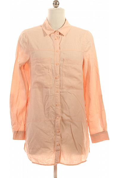 F&F Letní Dámská Košile Lněná Růžová Vel. 34 | F&F | obrázek 2