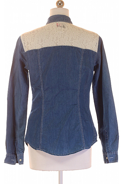 Dámská Košile Modrá Terranova Second hand Vel. S | Terranova | obrázek 3