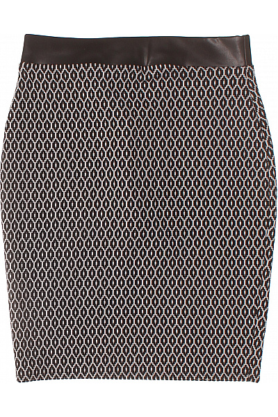 Orsay pouzdrová vzorovaná černobílá sukně do pasu Vel. S | Orsay | obrázek 3