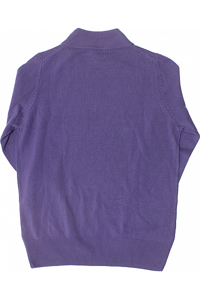 Marks & Spencer Dámský fialový žebrovaný rolák tenký basic přes hlavu Vel. 10 | Marks & Spencer | obrázek 2