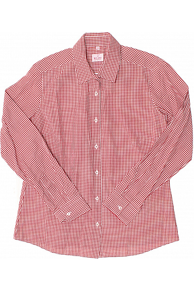 Dámská Košile Červená MILANO ITALY Second hand Vel. 38+ | MILANO ITALY | obrázek 2