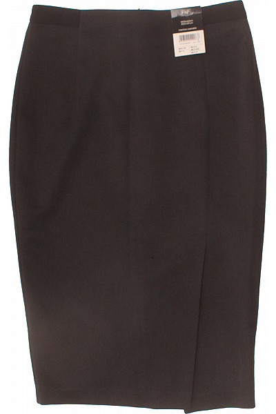 F&F pouzdrová sukně ke kolenům s rozparkem elegantní business černá Velikost 34 | F&F | obrázek 2