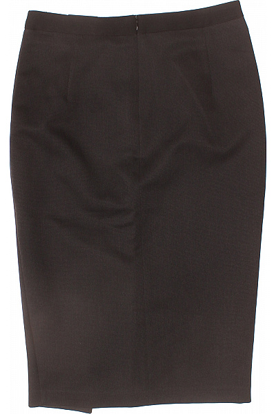 F&F pouzdrová sukně ke kolenům s rozparkem elegantní business černá Velikost 34 | F&F | obrázek 3