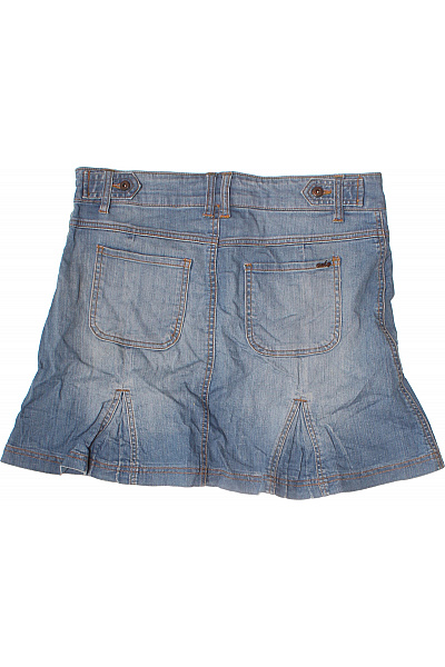 ONLY Dámská džínová sukně s kapsami áčková krátká modrá Vel. 31 | ONLY | obrázek 3