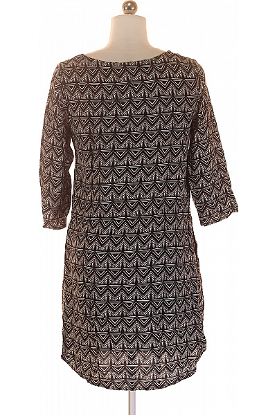 Šaty Černobílé Vel. 34 | HM  | obrázek 3