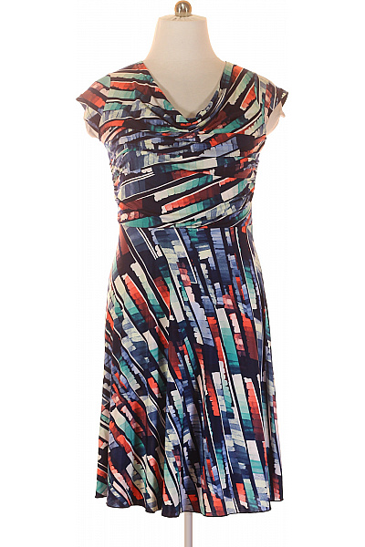 Šaty Barevné Vel. 44 | Unimoda | obrázek 2