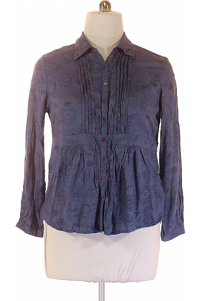 Dámská Košile Modrá Vel. 44 | BIAGGINI | obrázek 2