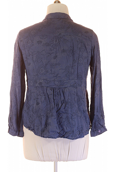 Dámská Košile Modrá Vel. 44 | BIAGGINI | obrázek 3