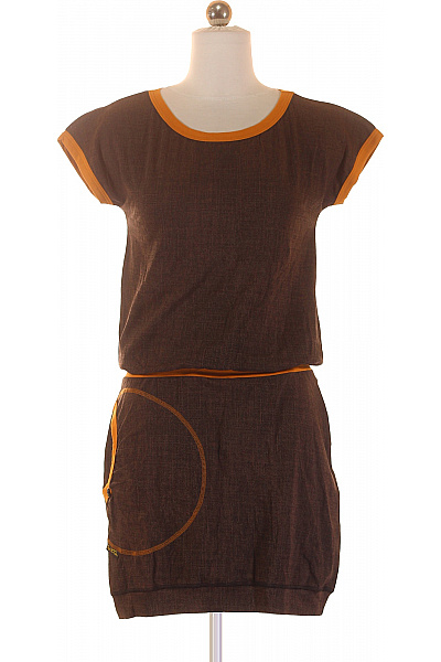 Šaty Hnědé Vel. S | Unimoda | obrázek 2