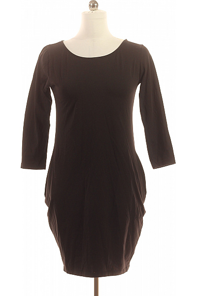 Tričkové  Šaty Černé Vel. M | Unimoda | obrázek 2