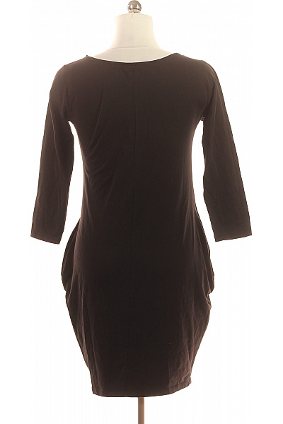 Tričkové  Šaty Černé Vel. M | Unimoda | obrázek 3