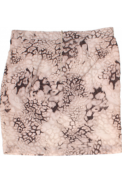 flame Áčková sukně s potiskem leopardí krátká průsvitná Vel. 42 | flame | obrázek 3