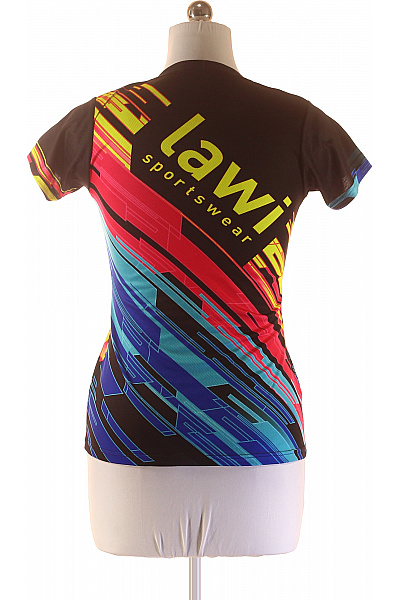 Sportovní Dámské Tričko Barevné Second hand Vel. L | SPORTSWEAR | obrázek 3