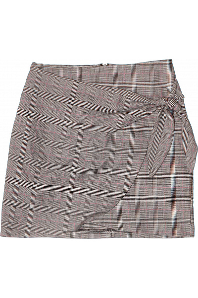Orsay dámská kostkovaná zavinovací mini sukně šedá Vel. 36 | Orsay | obrázek 2