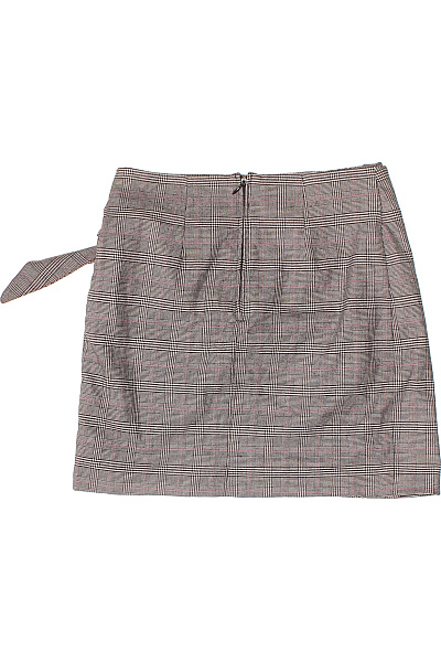 Orsay dámská kostkovaná zavinovací mini sukně šedá Vel. 36 | Orsay | obrázek 3