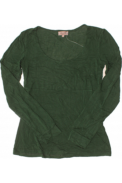 Jednoduché Dámské Tričko Zelené Vel. M | Unimoda | obrázek 2