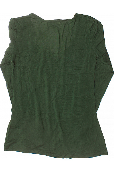 Jednoduché Dámské Tričko Zelené Vel. M | Unimoda | obrázek 3