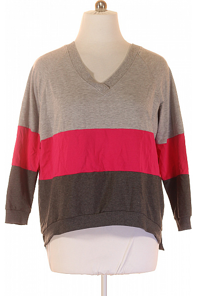 Dámská Mikina Bez Zapínání Barevná Second hand Vel. L/XL | RUE PARIS | obrázek 2