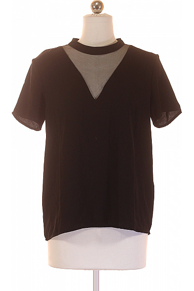 Jednoduché Dámské Tričko Černé VILA Vel. S | VILA | obrázek 2