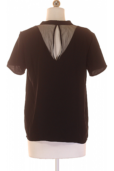 Jednoduché Dámské Tričko Černé VILA Vel. S | VILA | obrázek 3