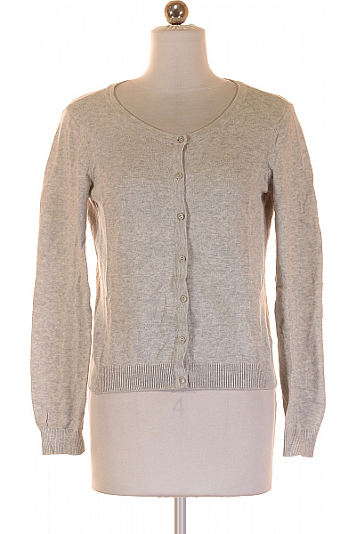 Dámský Cardigan Šedý Second hand Vel. S | HM  | obrázek 2