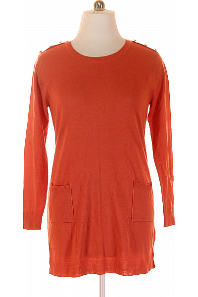  Šaty Pletené Růžové Second hand Vel. 44/46 | Unimoda | obrázek 2