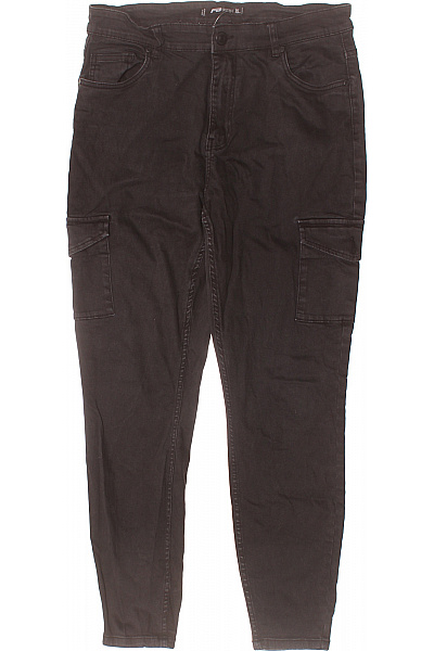 FB SISTER Dámské Džíny Černé Second Hand Vel. XL