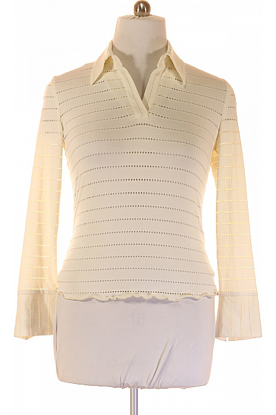  Halenka Jednobarevná Bílá Vel. 44 | Unimoda | obrázek 2