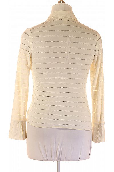  Halenka Jednobarevná Bílá Vel. 44 | Unimoda | obrázek 3