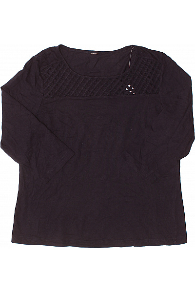 Jednoduché Dámské Tričko Modré | Unimoda | obrázek 2