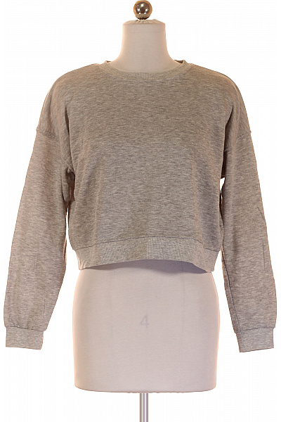 Sinsay Dámská Mikina Bez Zapínání Šedá Second hand Vel. S | sinsay | obrázek 2