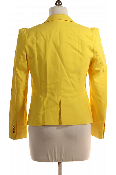 ZARA Dámské Sako Žluté Second hand Vel. L | ZARA | obrázek 3