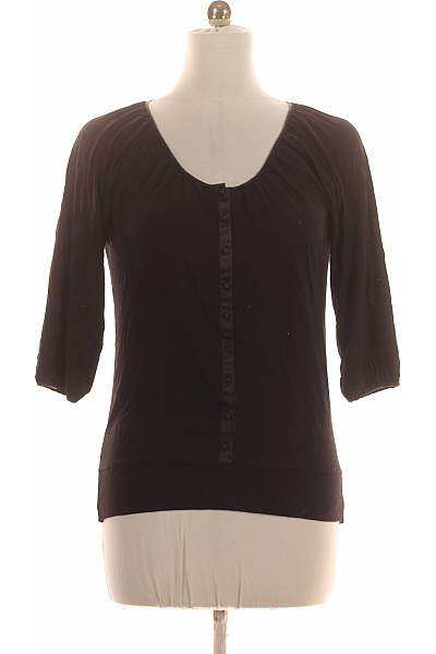 Jednoduché Dámské Tričko Černé InWear Vel. M