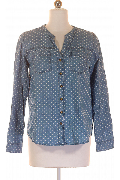 GATE Riflová Dámská Košile Modrá Vel. 36 | GATE | obrázek 2