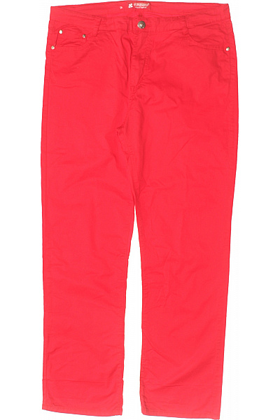 Dámské Kalhoty Červené Jeans Wear Second hand Vel. 37+ | jeans wear | obrázek 2