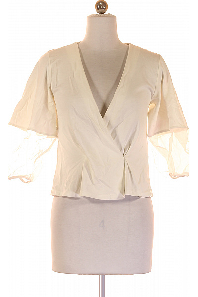 ZARA Halenka Bílá Vel. S