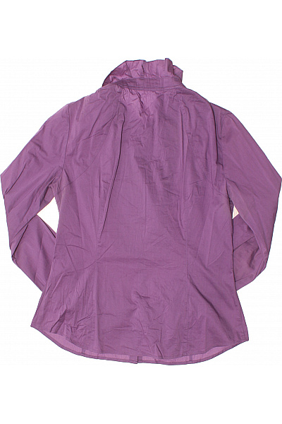 BENETTON Společenská Dámská Košile Fialová Vel. M | BENETTON | obrázek 3