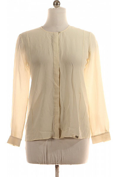 7 For All Mankind Dámská Košile Béžová Second Hand Vel. L