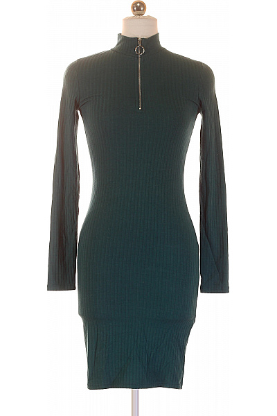  Šaty Pletené Zelené Terranova Vel. XS | Terranova | obrázek 2