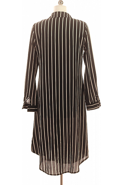 Košilové  Šaty Černobílé Second hand | Unimoda | obrázek 2