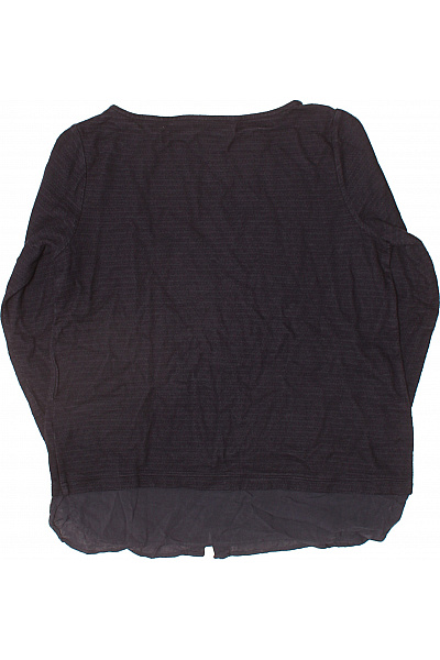 Esmara Dámská tmavá pletená halenka dlouhý rukáv lodičkový výstřih prodloužená Velikost M | Esmara | obrázek 2