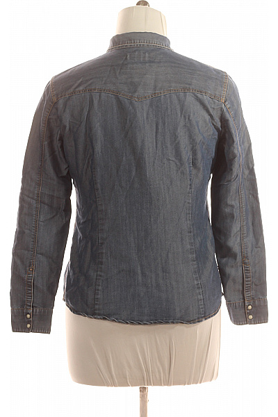 Riflová Dámská Košile Modrá Esprit Second hand Vel. XL | Esprit | obrázek 3